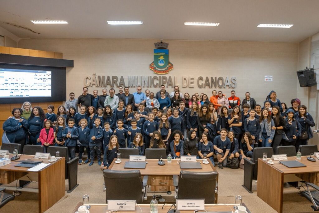 O xeque-mate em sala de aula. Escola Erna Würth, em Canoas