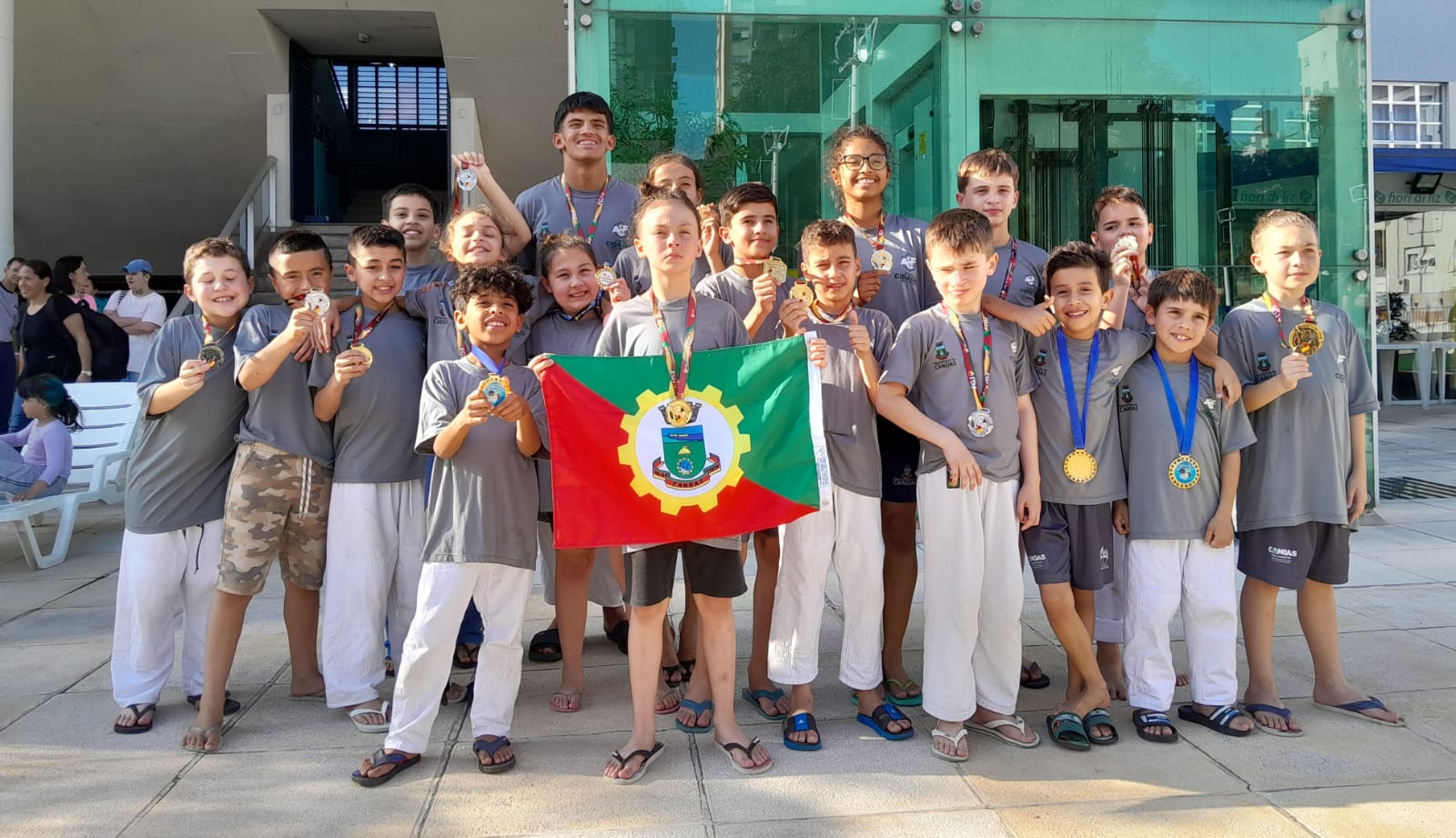 Atleta da Sogipa conquista duas medalhas em torneio internacional