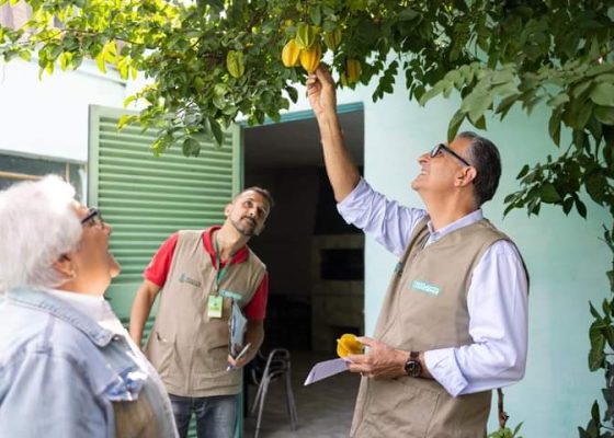 E o prefeito Jairo Jorge 